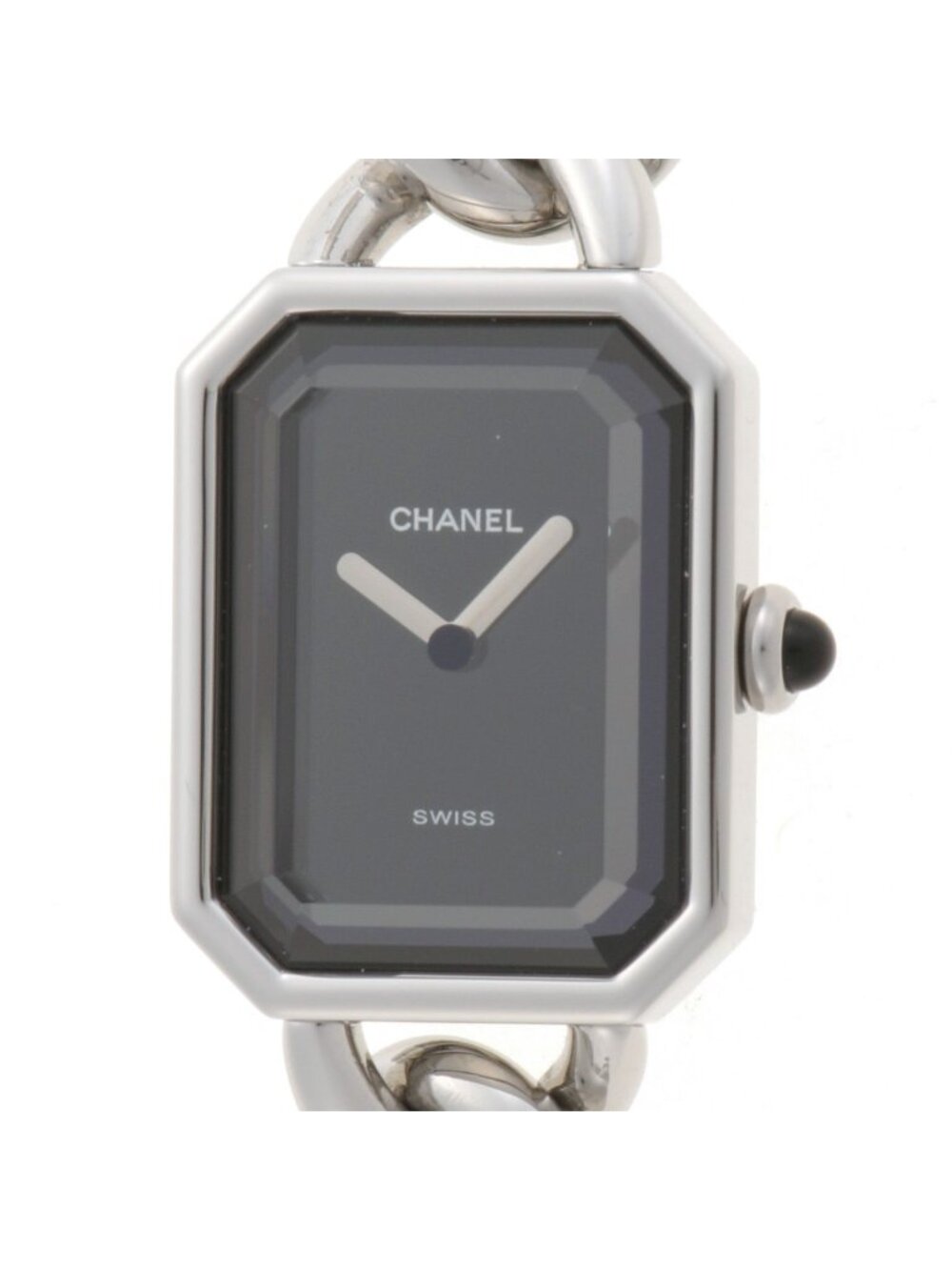 Chanel Premiere M Watch Stainless Steel Black